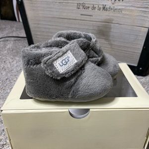 Ugg infant slipper booties -ultra soft- WORN ONCE